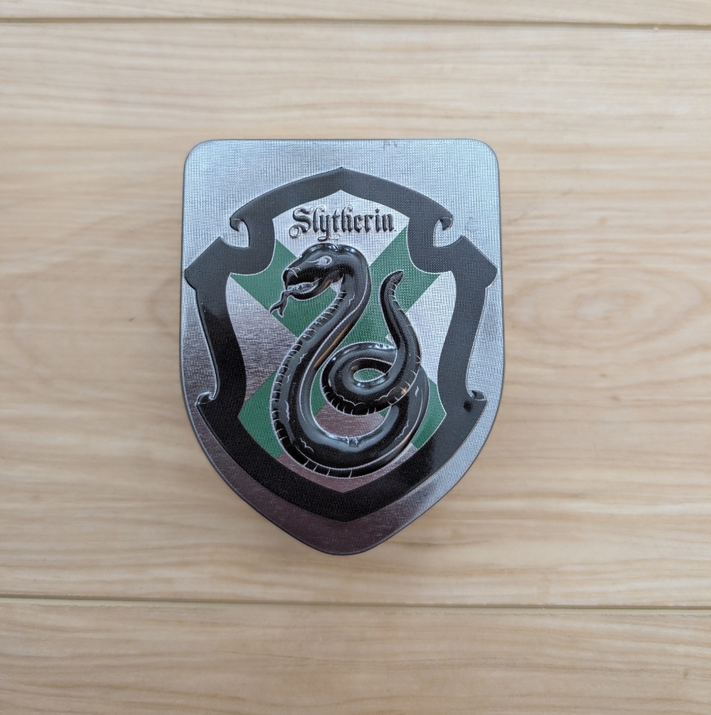 Harry Potter Slytherin Crest Metal Tin